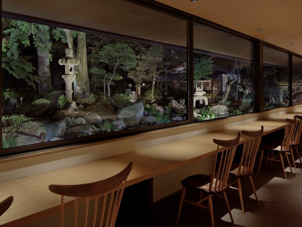 吉池旅館の食事処「Dining Room 放心亭」