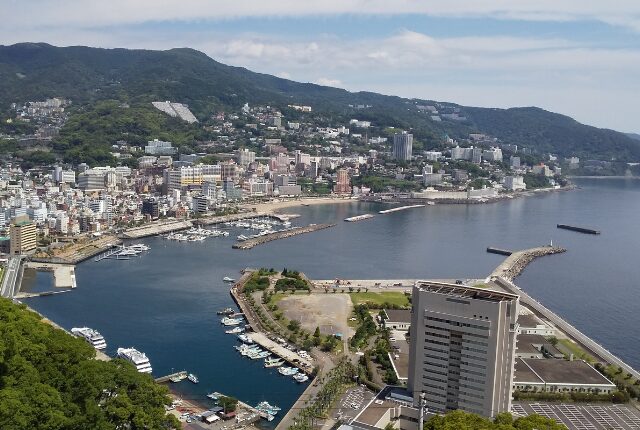 2020年6月 熱海城から
