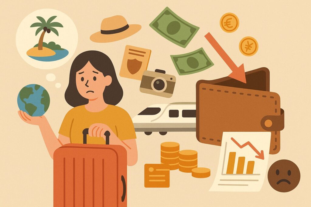 旅行好きはなぜお金が貯まらないのか
