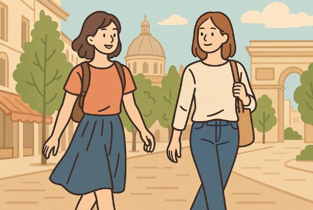 旅行はスカートとパンツどっちが快適?服選びのコツ