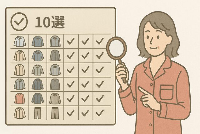 40代50代女性の旅行用パジャマおすすめ10選を徹底比較！