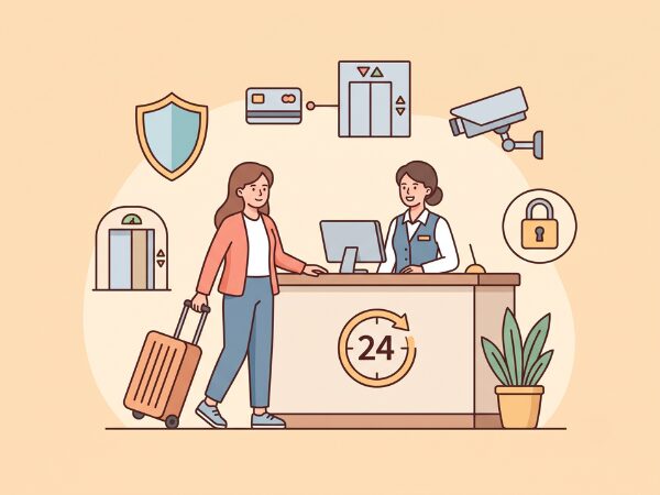 女性一人旅は安全性を優先する