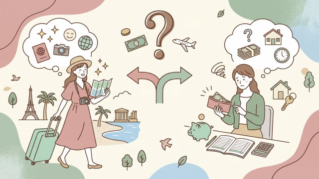旅行にお金を使うのはもったいない?迷う理由と本音
