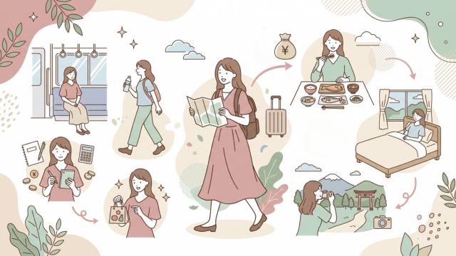 旅行でお金を使うのはもったいない?後悔しない節約術