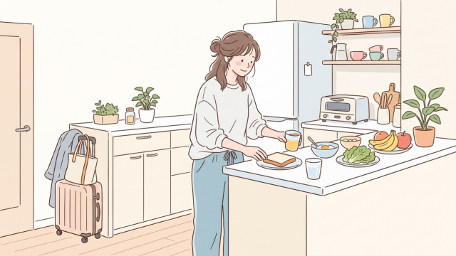 旅行後もダイエットを気にしない整え方と日常への戻し方